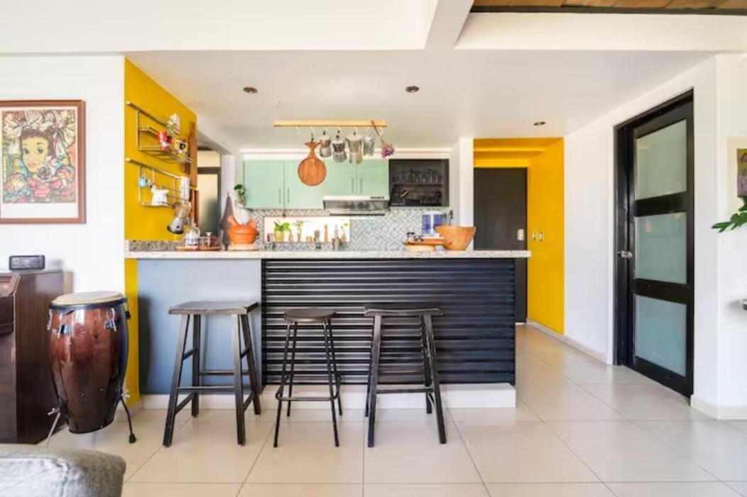 Pequena Habitacion Frida - Design Cdmx - Areas Comunes Compartidas Città del Messico Esterno foto
